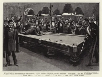 Well Done, Japan!, an International Game of Pool at the Union Club, Malta